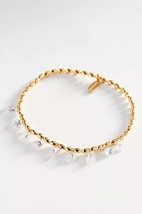 Beaded Crystal Stretch Bracelet | Anthropologie (US)