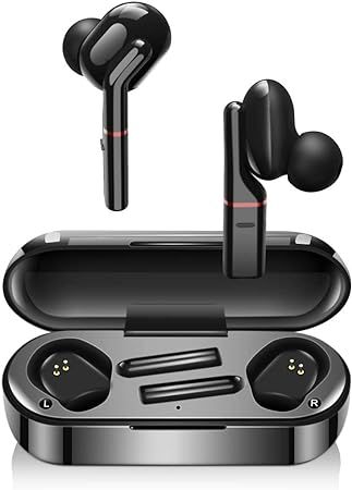 Wireless Earbuds, QI-EU Bluetooth 5.0 Wireless Headphones in-Ear TWS Hi-Fi Stereo Earphones with ... | Amazon (US)