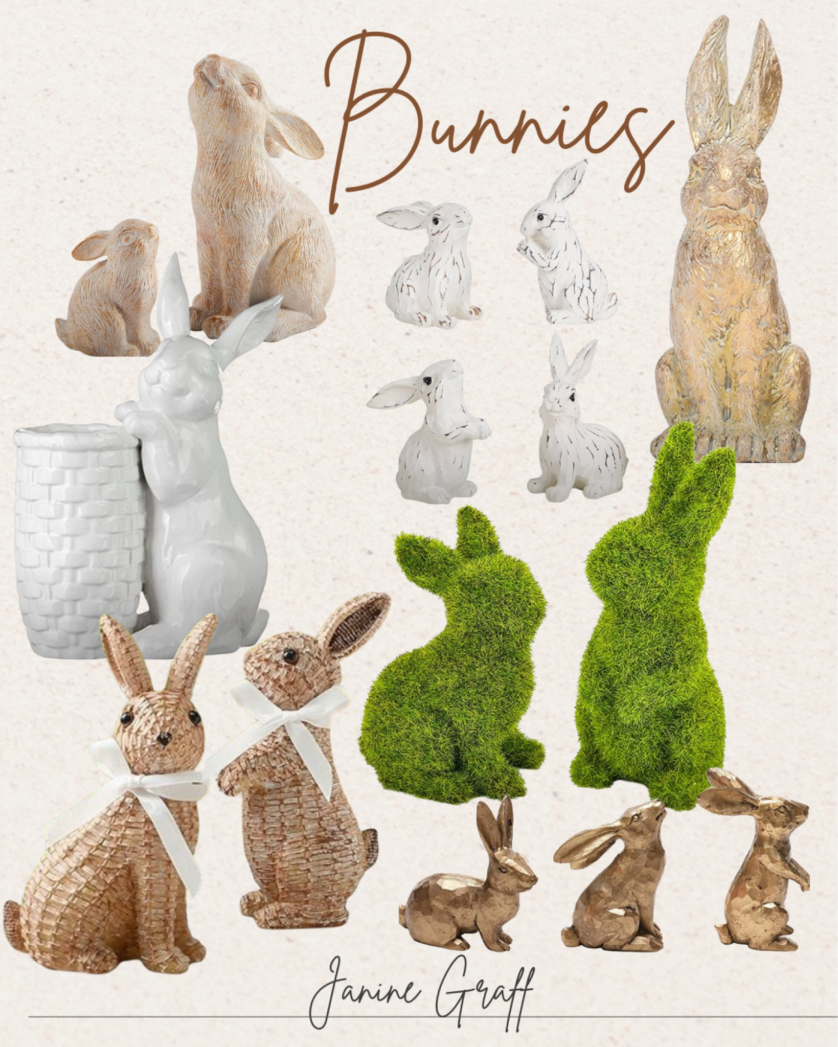 Bunny Decor 🐰

Easter Decor
Spring Decor

#LTKHome #LTKParties #LTKSeasonal