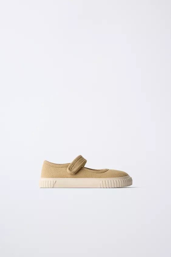 TEXTILE BAREFOOT MARY JANE SNEAKERS | Zara Canada
