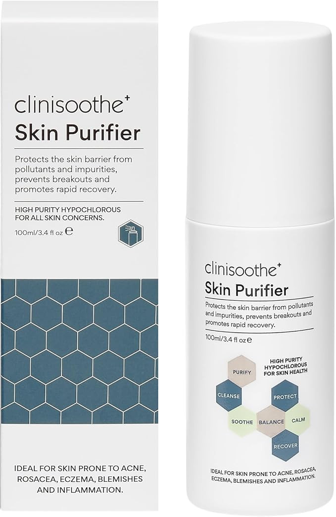 Clinisoothe Skin Purifier 100ml HOCI Spray- Hypochlorous Acid Spray Face Mist - Defends Daily Aga... | Amazon (UK)