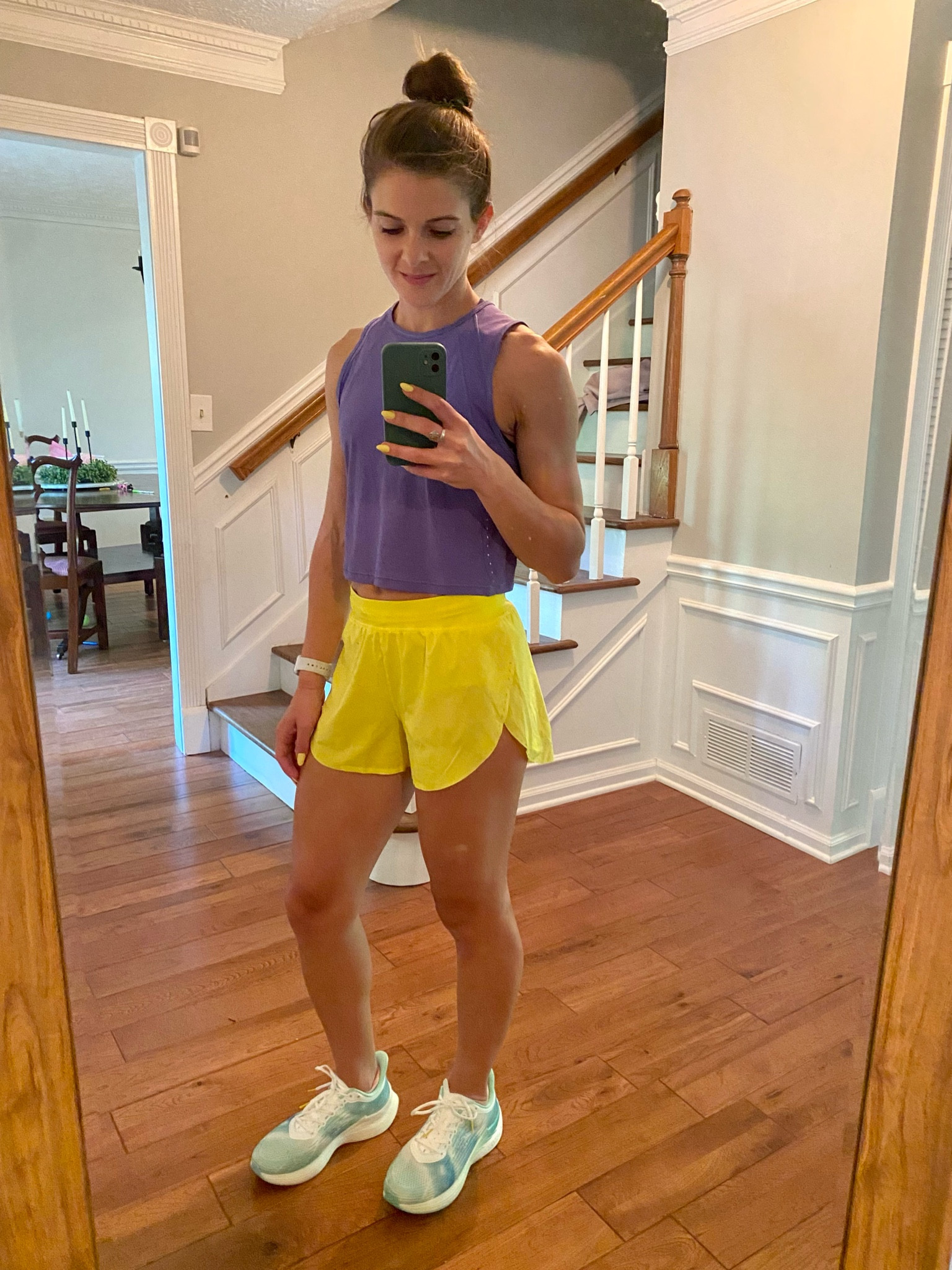 Colorful Lululemon running fit

#LTKunder100