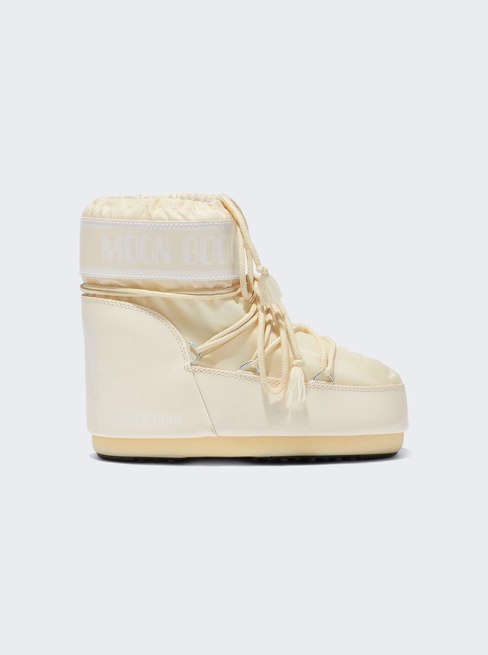 Icon Low Nylon Boots Cream  | The Webster | The Webster