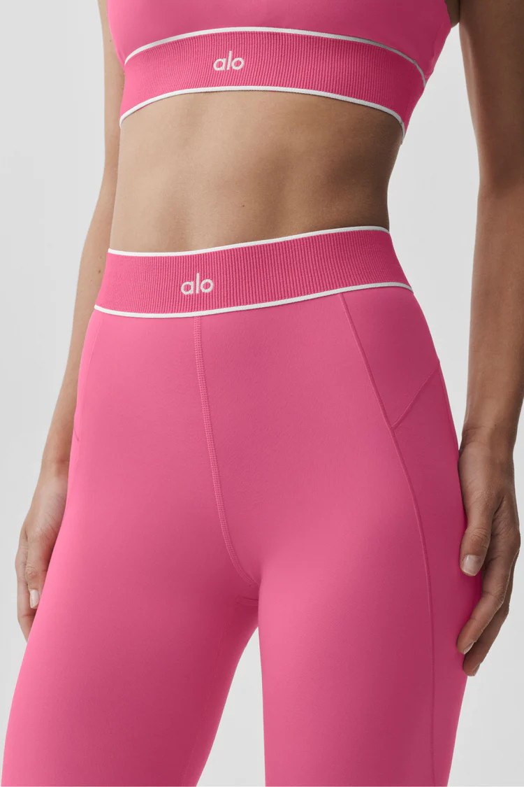 ALO Softsculpt High-Waist Amp It Up Legging - Paradise Pink | Alo Yoga (US)