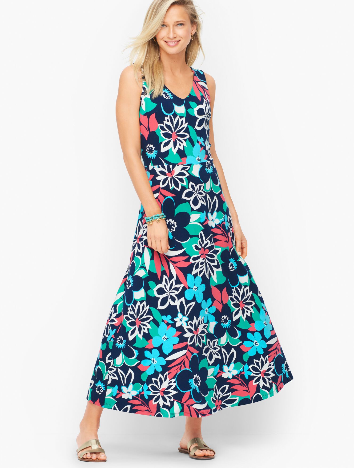 Jersey Maxi Dress - Splendid Floral | Talbots