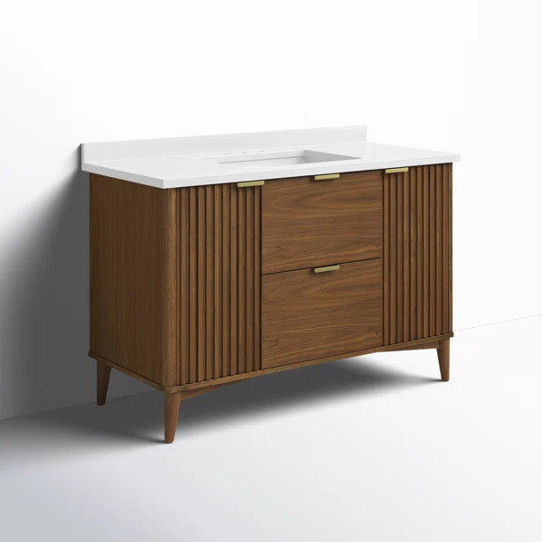 Gabi 48 in. Single Sink Bathroom Vanity | Wayfair North America