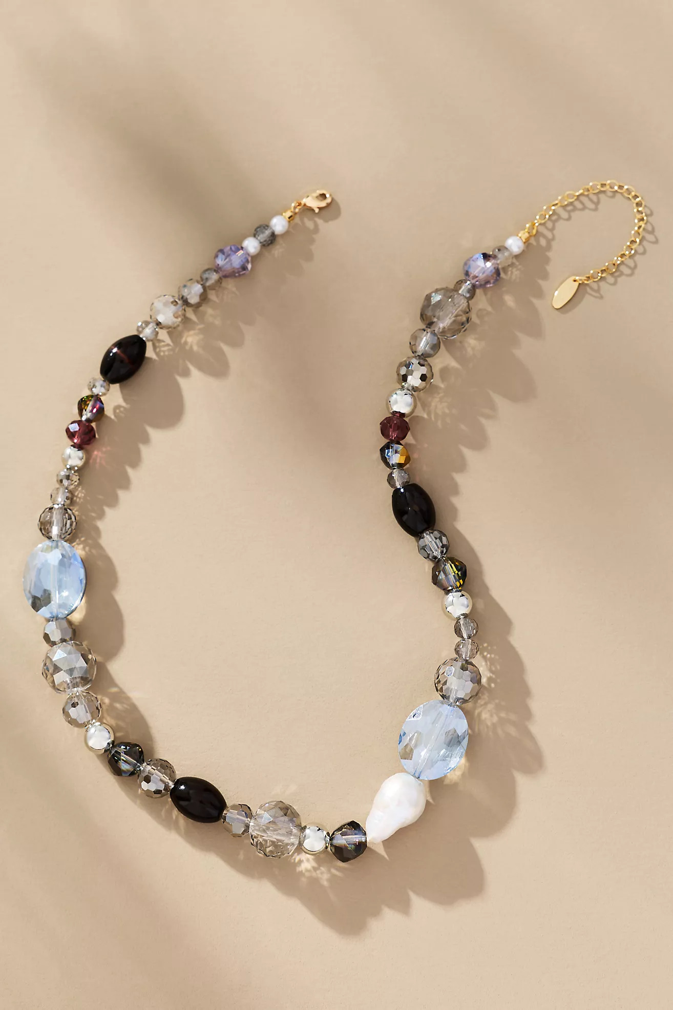 Chunky Mixed Beaded Necklace | Anthropologie (US)