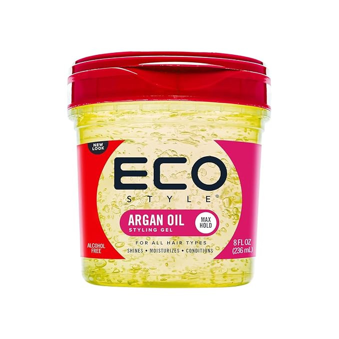 Eco Style Moroccan Argan Oil Styling Gel - Promotes Healthy Hair - Nourishes And Repairs - Delive... | Amazon (US)