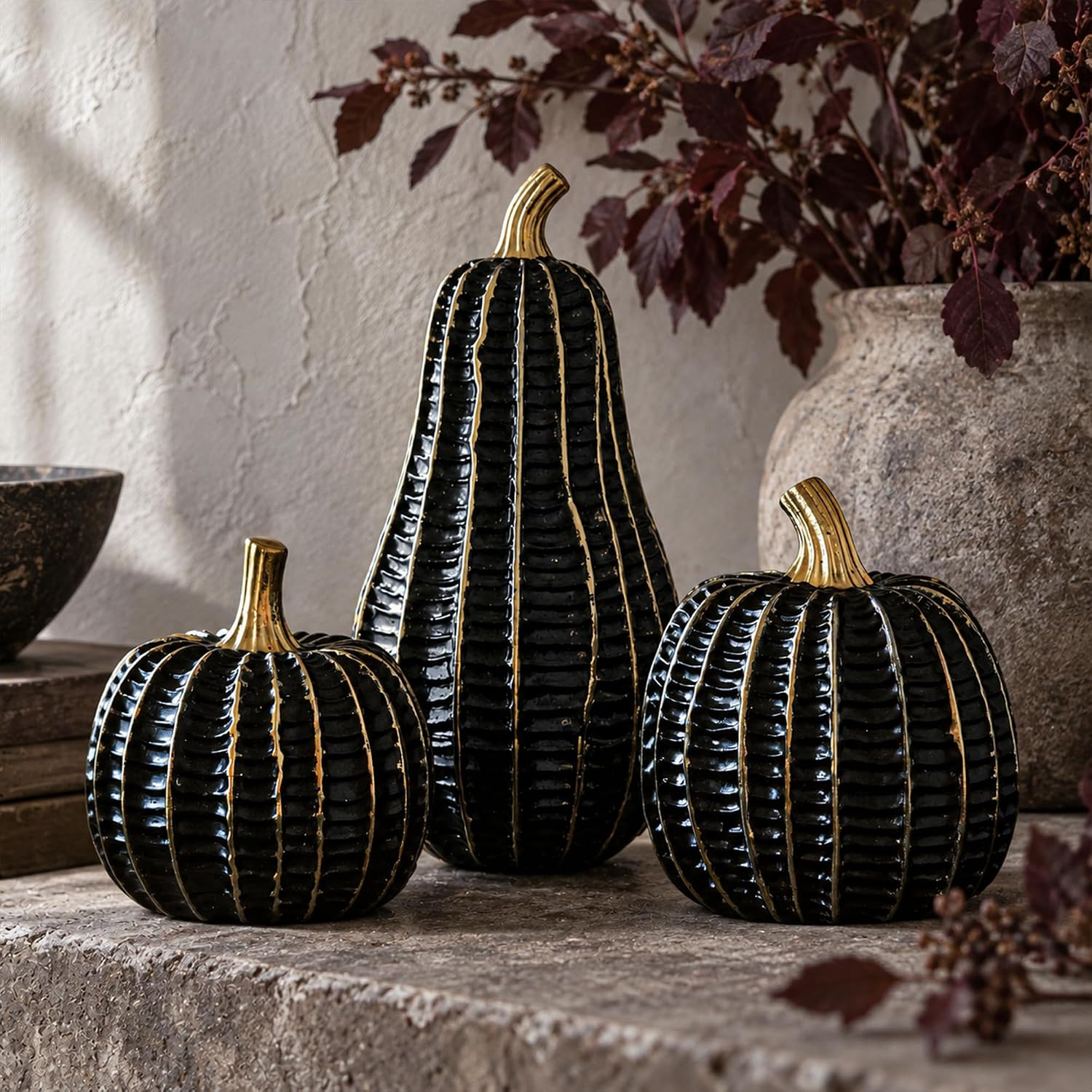 Parsin Pumpkin Decorations for Halloween and Fall Indoor Home Decor | Amazon (US)