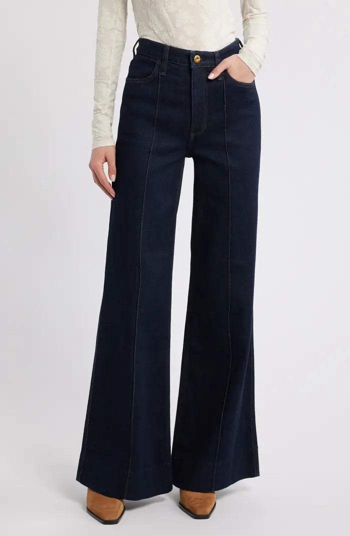 Skylar High Waist Flare Trouser Jeans | Nordstrom