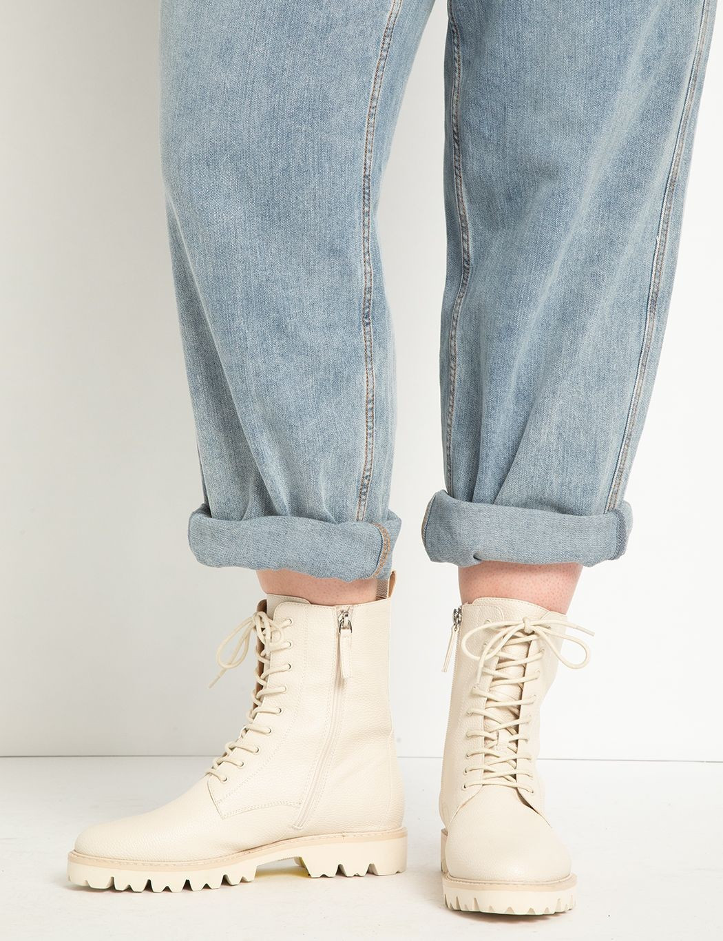 Hale Combat Boot | Eloquii