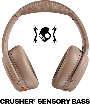 Skullcandy Crusher ANC 2 Wireless Over-Ear Bluetooth Headphones with Multi-Sensory Bass, Active N... | Amazon (US)