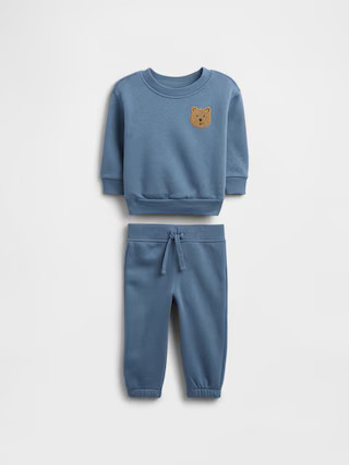 Baby Fleece Two-Piece Outfit Set | Gap Factory