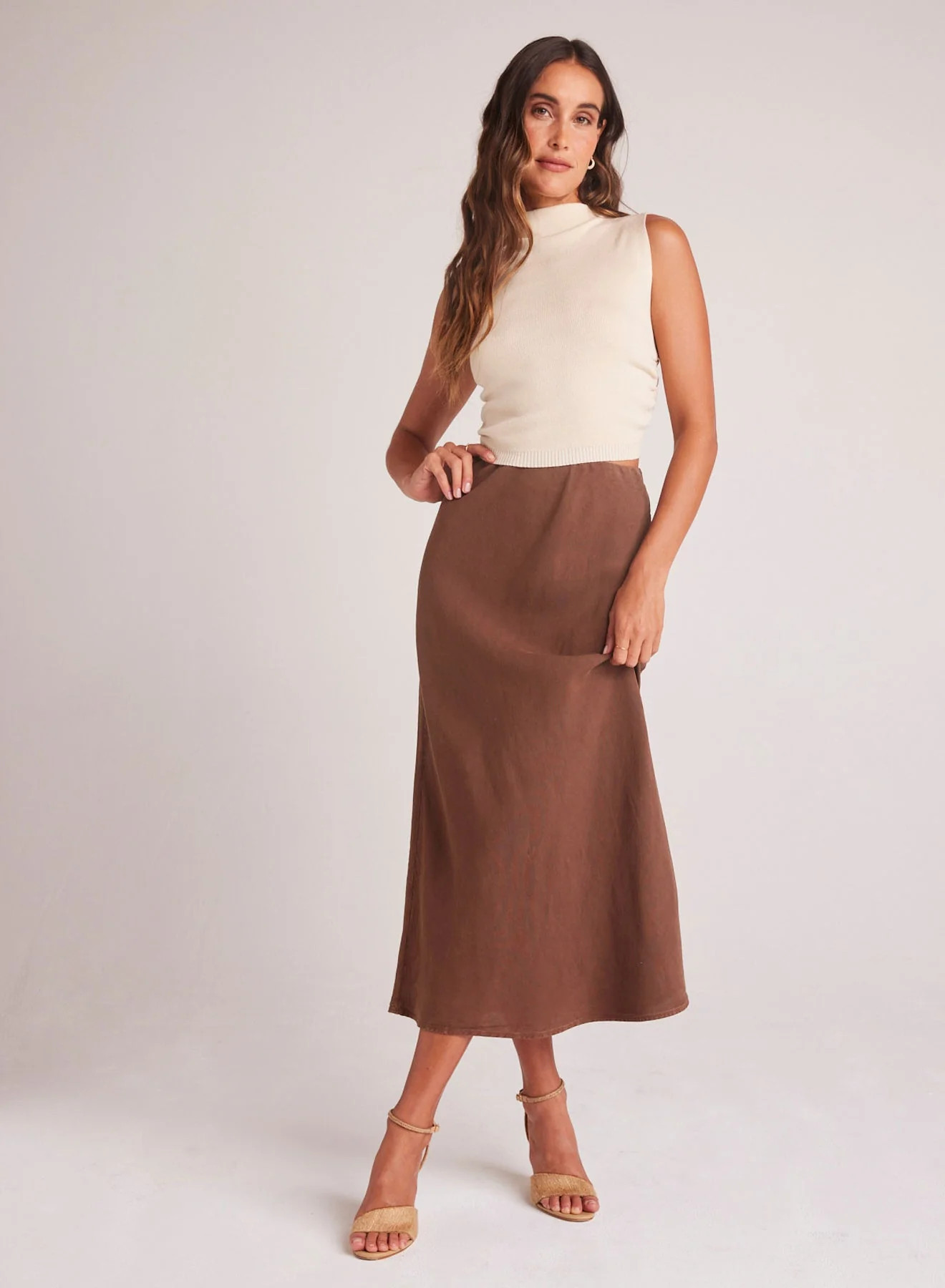 BIAS MIDI SKIRT BTBRN - Bella Dahl | Bella Dahl