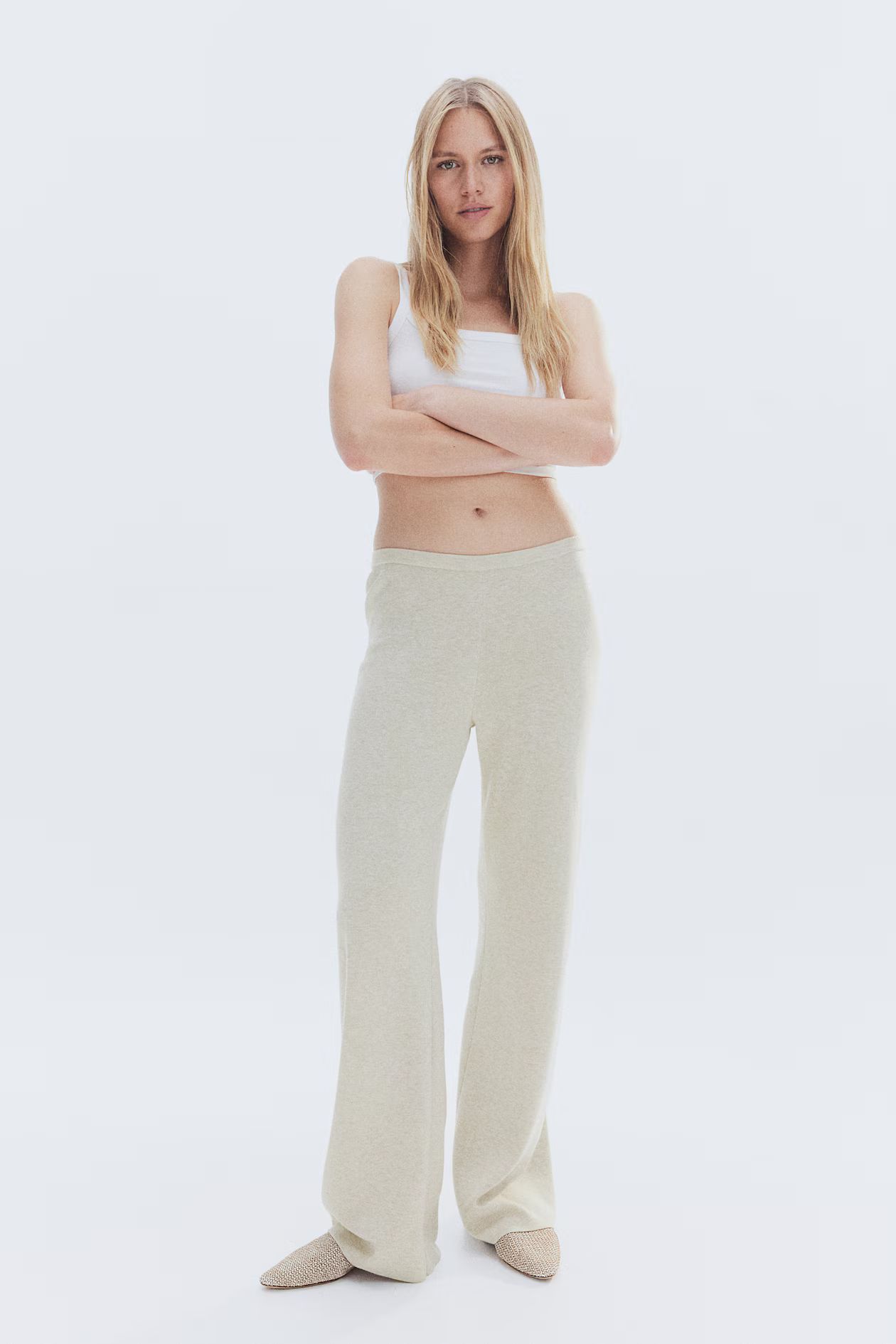 Fine-knit trousers | H&M (UK, MY, IN, SG, PH, TW, HK)