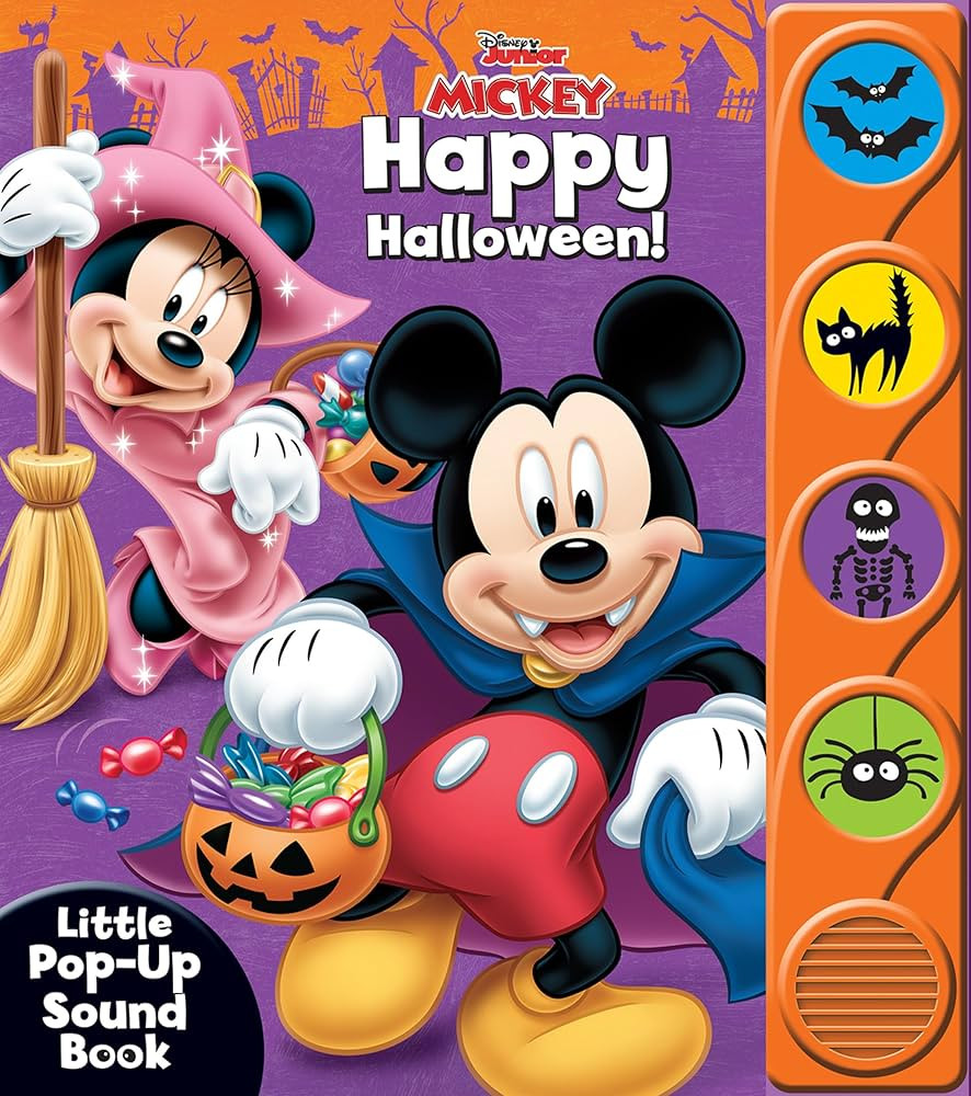 Disney Mickey Mouse Clubhouse - Happy Halloween! Sound Book - PI Kids | Amazon (US)