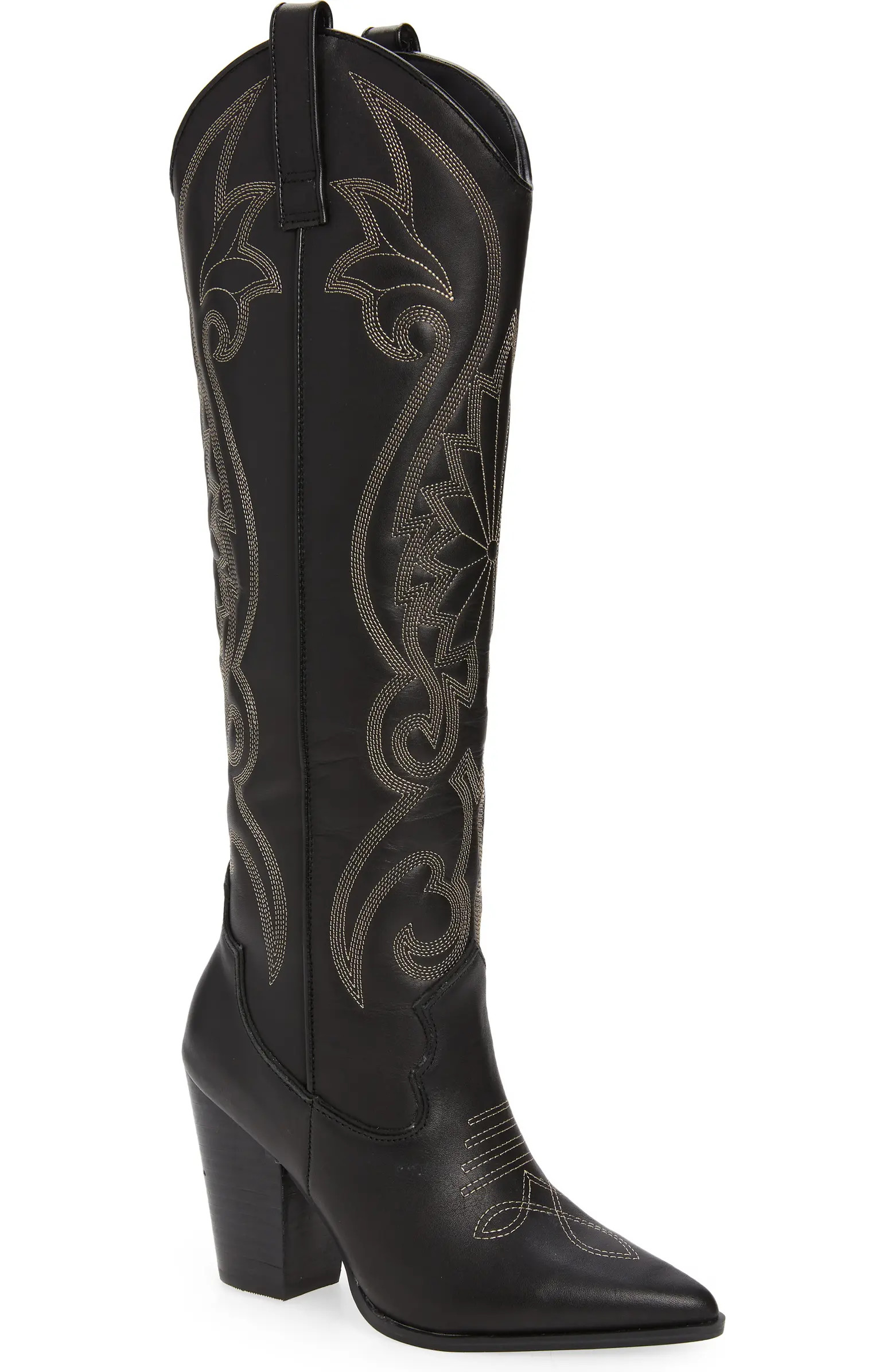 Lasso Knee High Western Boot (Women) | Nordstrom