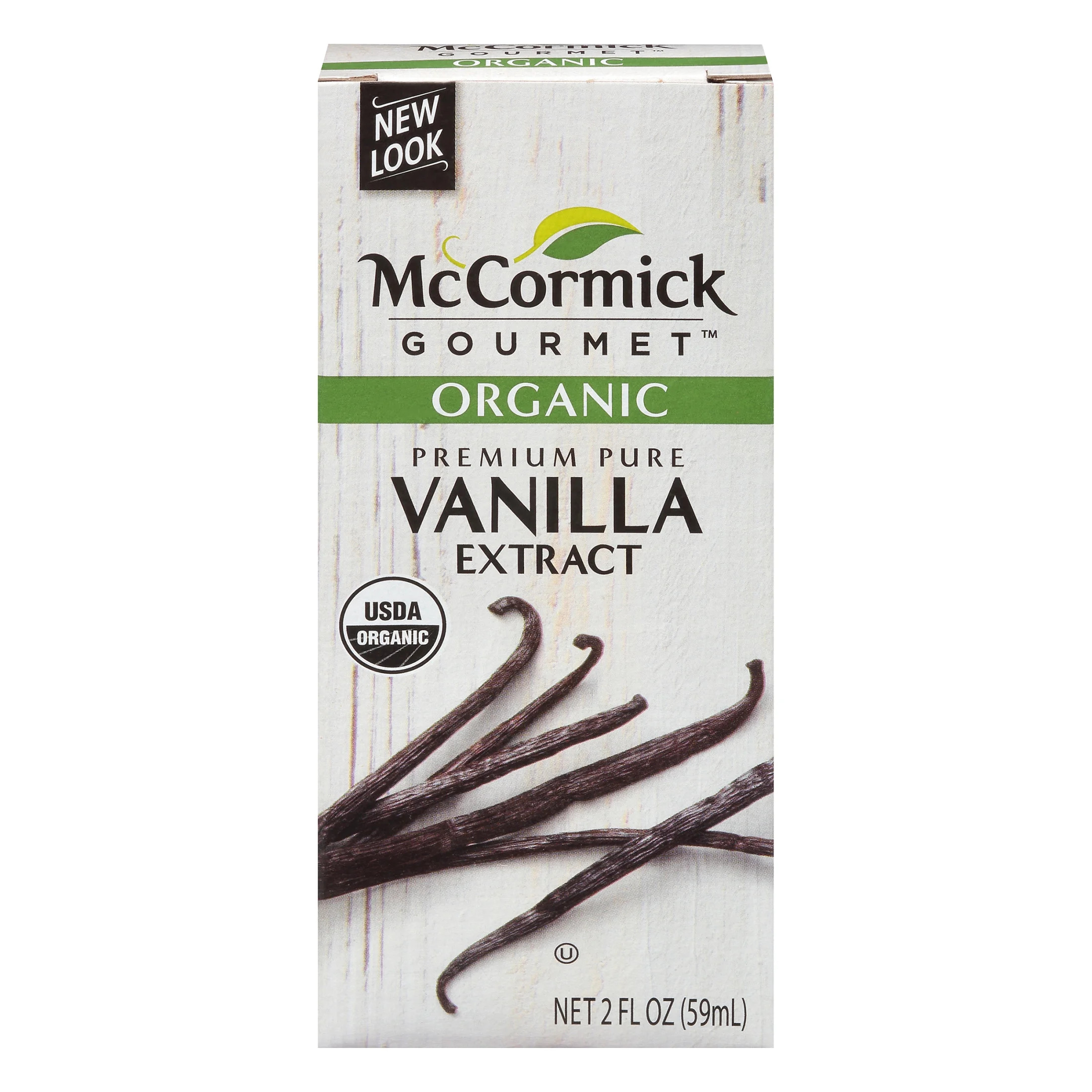 McCormick Gourmet All Natural Organic Pure Vanilla Extract, 2.0 fl oz Box | Walmart (US)