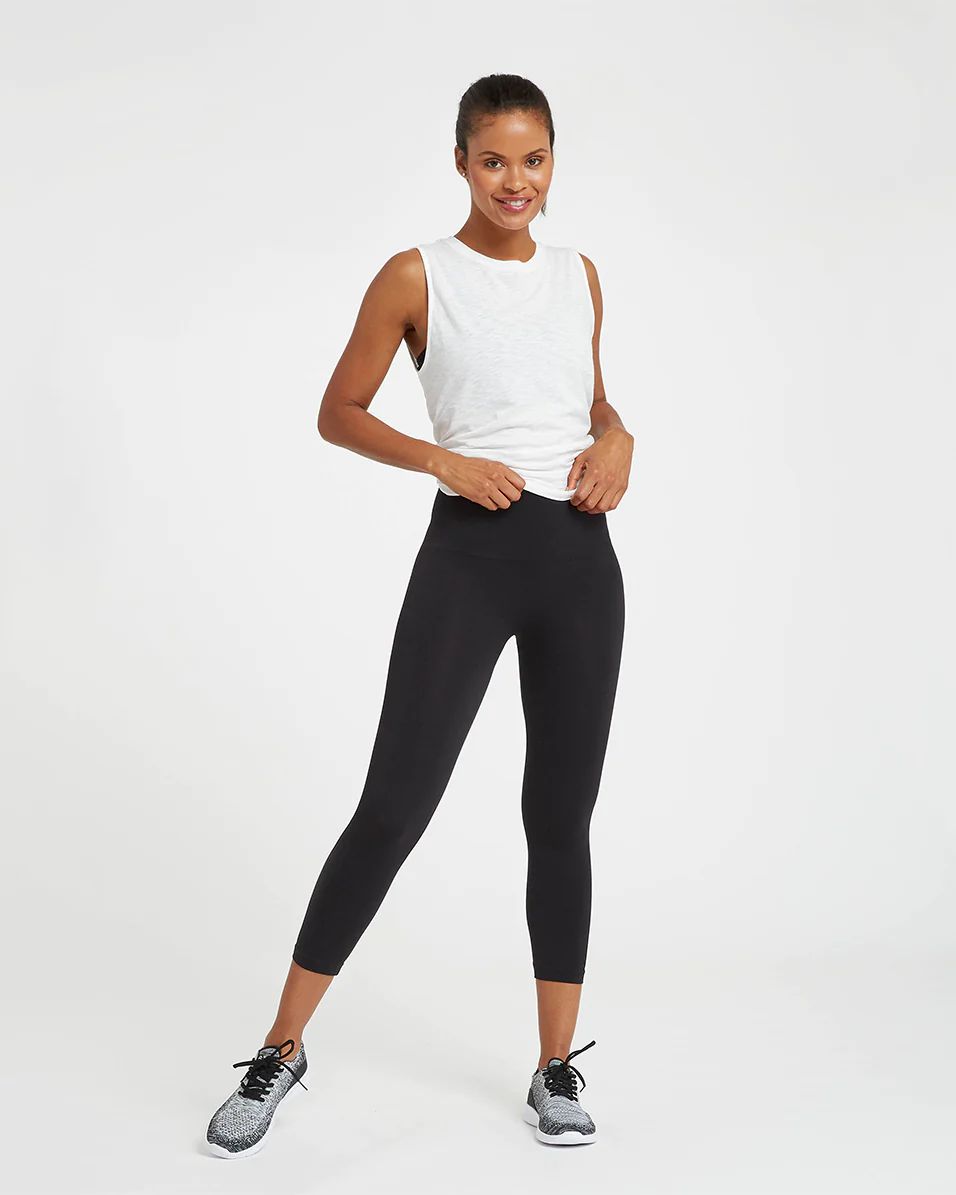 Look at Me Now Seamless Cropped Leggings | Spanx