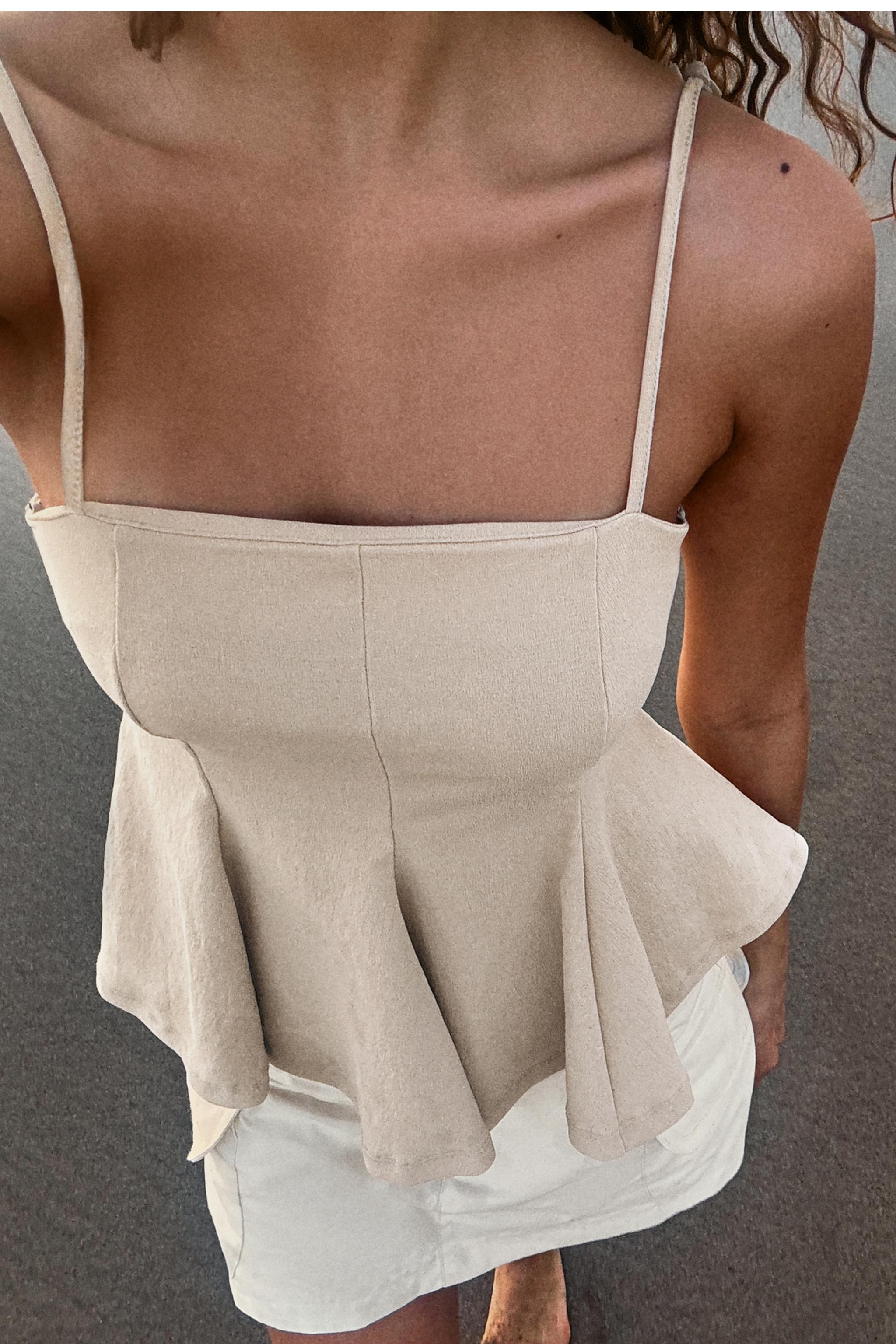PEPLUM CAMISOLE | Zara US