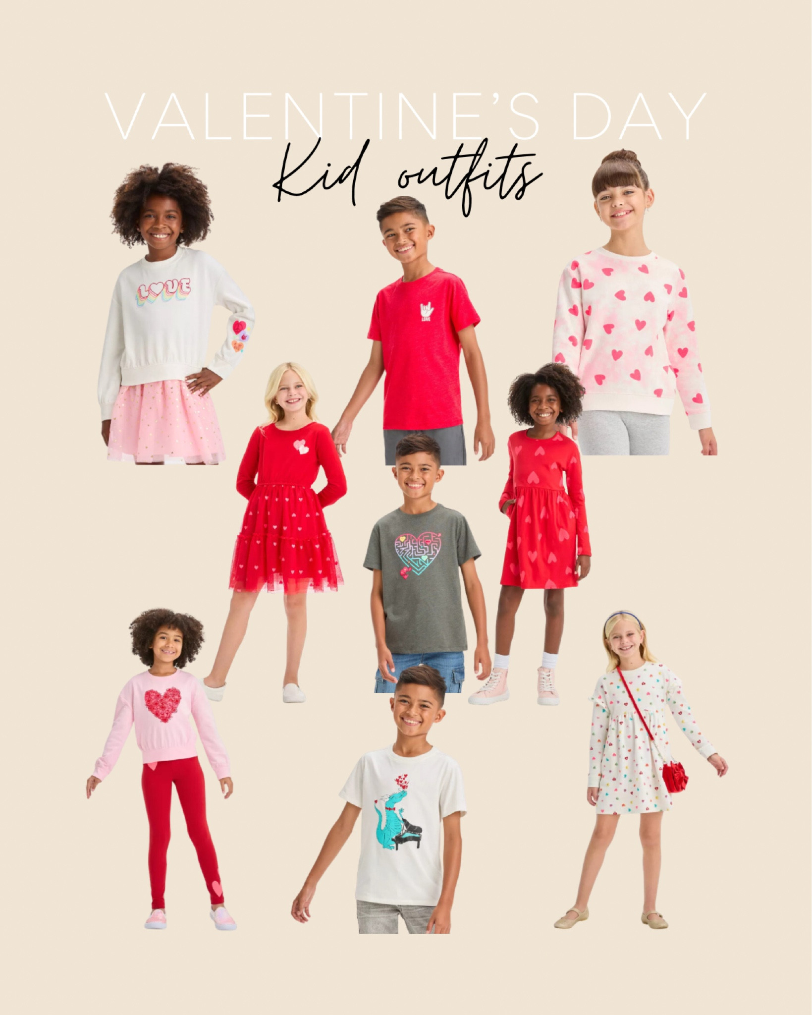 Valentine day outfits for the kids 💘

#LTKSeasonal #LTKfindsunder50 #LTKkids