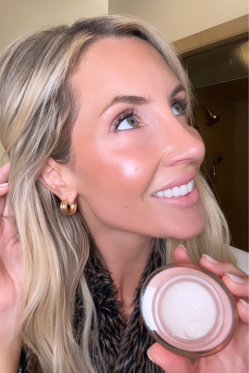 My morning skincare - and new holy grail moisturizer! It is SO freaking good. Goes on silky smooth and you can feel it coat your skin like a protective barrier. 

#LTKFindsUnder100 #LTKBeauty