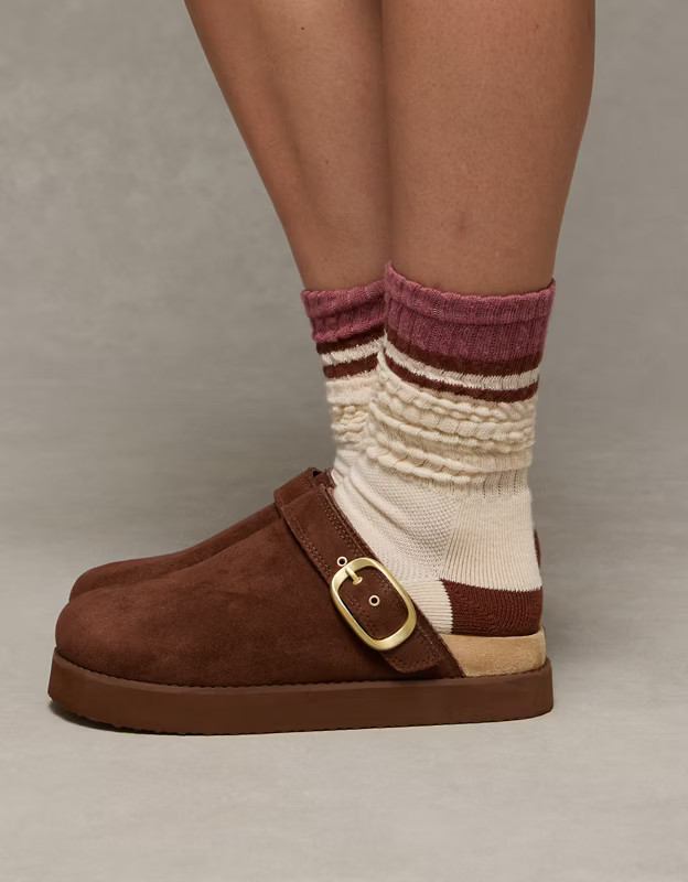 AE Luxe Platform Clog | American Eagle Outfitters (US & CA)