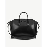 Givenchy Antigona medium leather tote, Women's, Size: Medium, Black | Selfridges