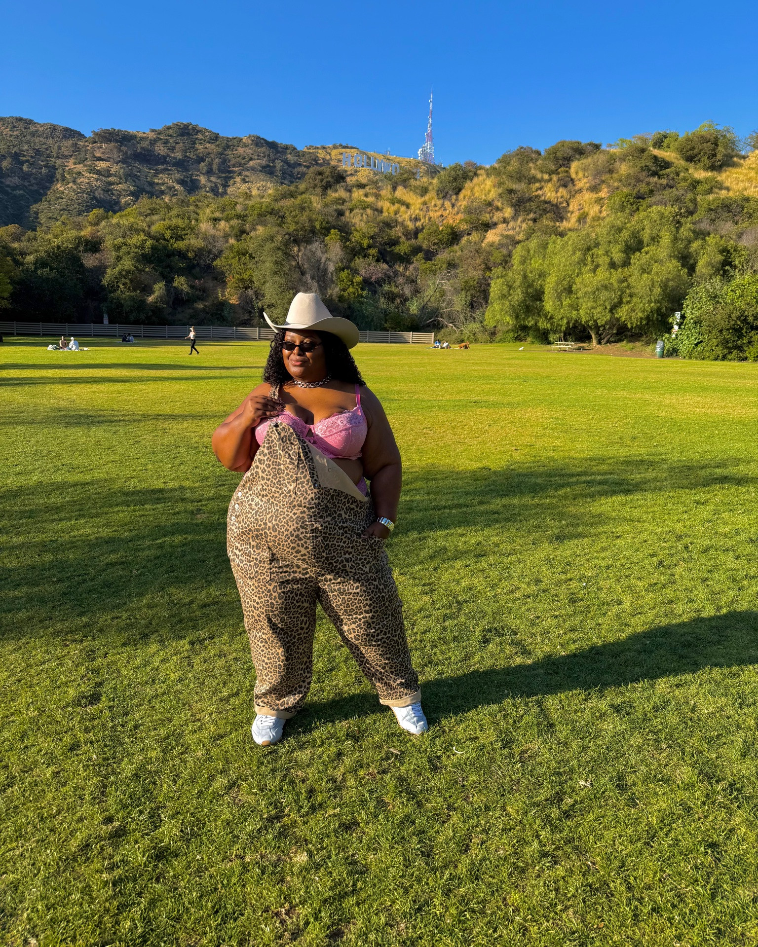 Cheetah Overalls from @Torrid ! 🐆 

Bra is from @Torrid too!

#LTKPlusSize #LTKMidsize #LTKdayinmylife