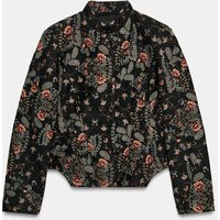 Zara - Zw Collection Peplum Jacket - Black - Xl - Woman | Zara US