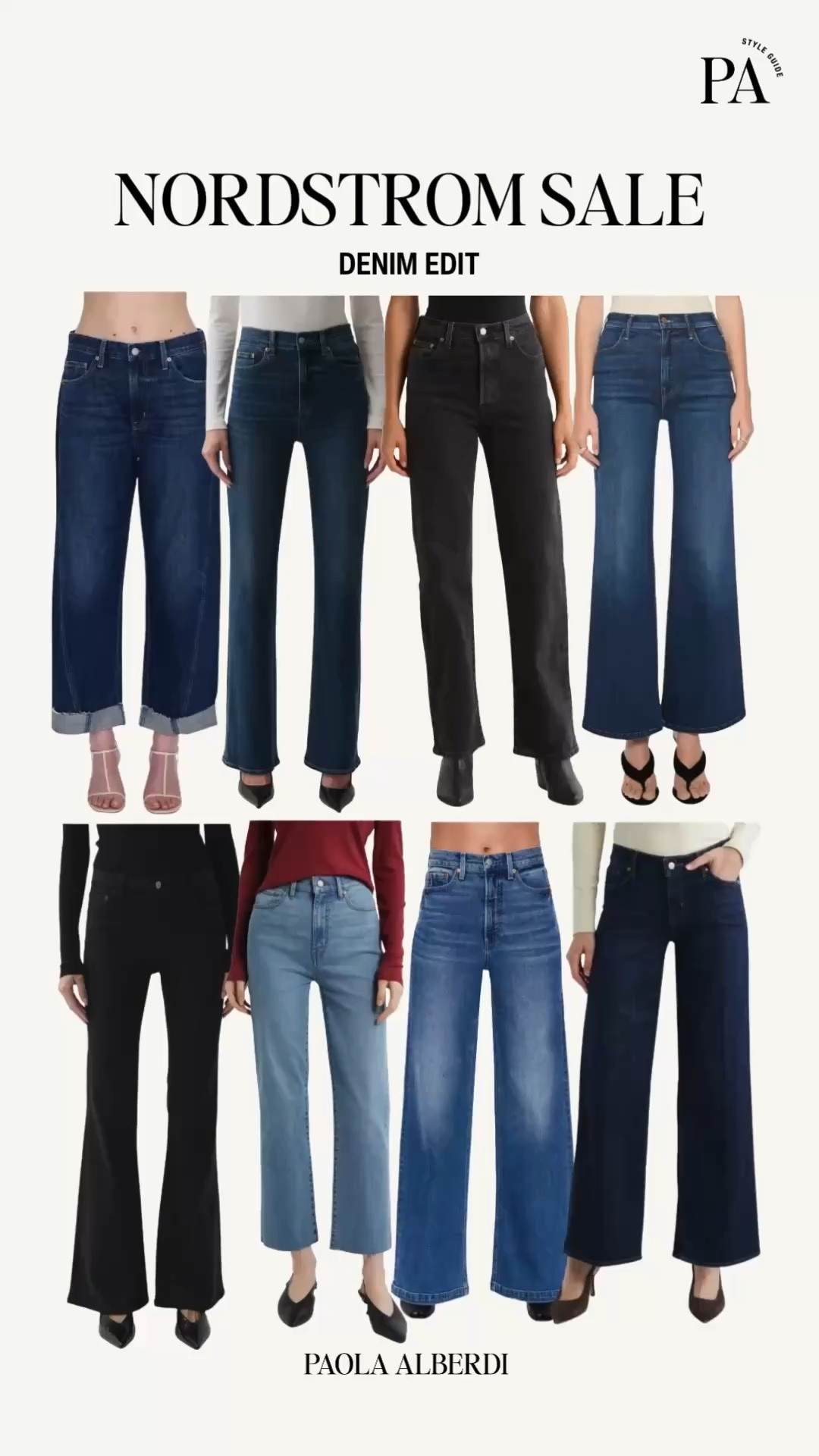 Your perfect pair of jeans is waiting 👀 Sharing my Nordstrom Sale denim favorites — classic washes, flattering fits, and styles you’ll reach for all season long.

#LTKootd #LTKSaleAlert