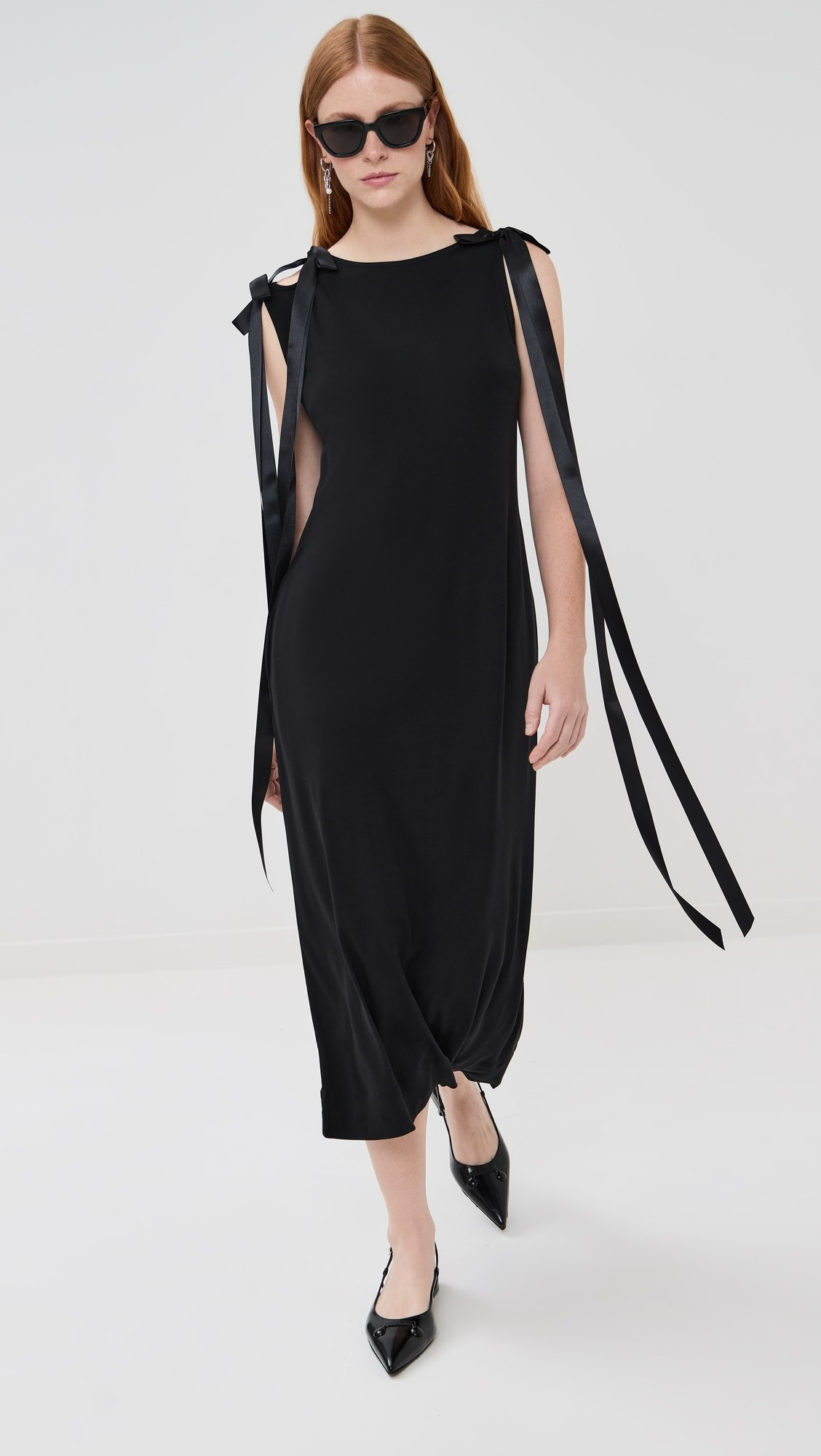 Simone Rocha Bow Ribbon Tail Dress | Shopbop | Shopbop