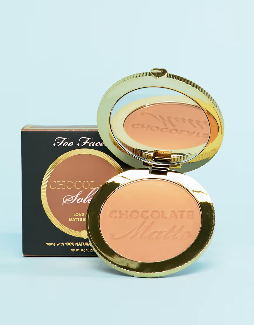 Too Faced Chocolate Soleil Matte Bronzer- Chocolate Soleil-Brown | ASOS (Global)