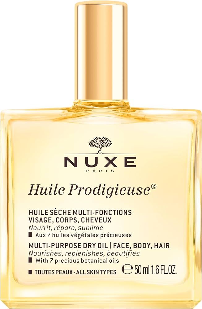 NUXE Huile Prodigieuse Multi-Purpose Dry Oil - Radiant Glow and Lightweight Hydration for Face, B... | Amazon (US)