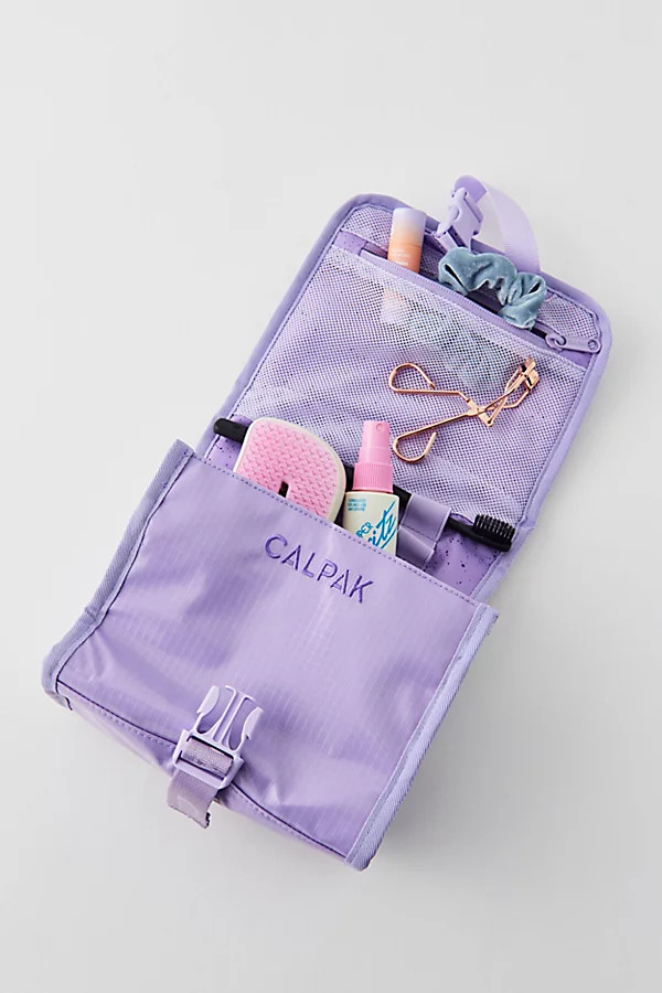 CALPAK Terra Hanging Toiletry Bag in Purple at Urban Outfitters | Urban Outfitters (US and RoW)