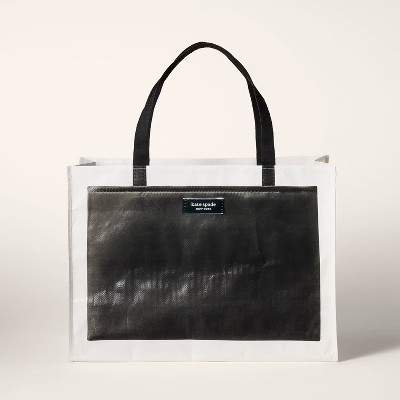 Large Tote Bag - kate spade new york x Target Black/White | Target