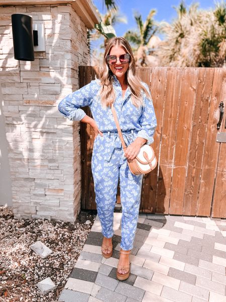 I found the cutest spring jumpsuit EVER!!!! True to size. Wearing a small. Perfection for Easter weekend! Whether it’s with the kids, church or brunch! Also cute for you teachers! Would be precious on a spring break vacation too! Obviously obsessed!! This would be so freakin cute for a baby shower or casual graduation celebration!! 


#LTKFind #LTKU #LTKsalealert
