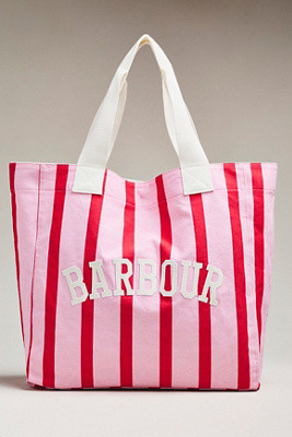 Barbour Emily Varsity Denim Tote | Anthropologie (US)