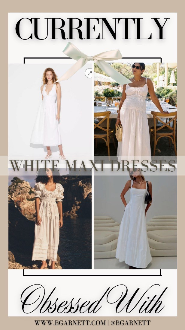 Currently obsessed with white maxi dresses as we much closer & closer to summer 

Summer dresses | summer outfits | vacation outfits | white dress

#LTKFindsUnder100 #LTKSeasonal #LTKSummerEdit