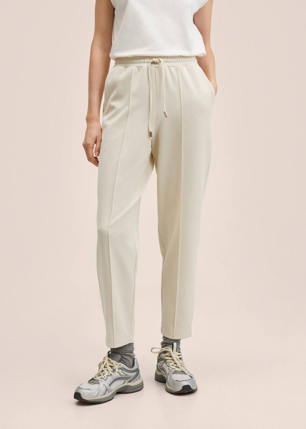 Textured jogger pants | MANGO (US)