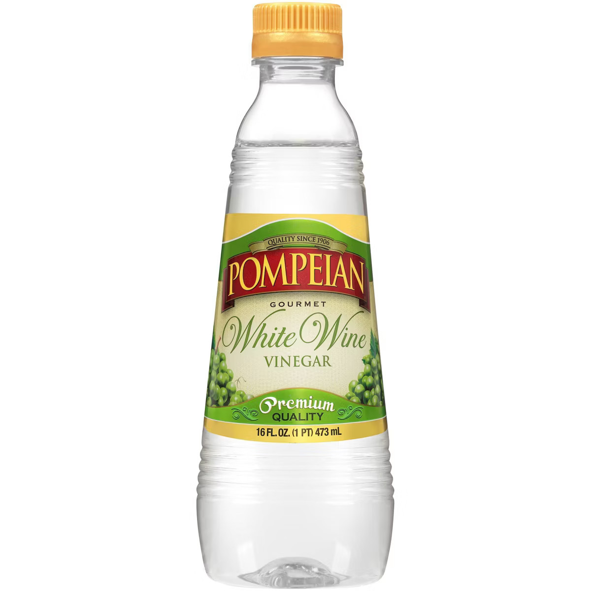 Pompeian Gourmet White Wine Vinegar - 16 fl oz | Target