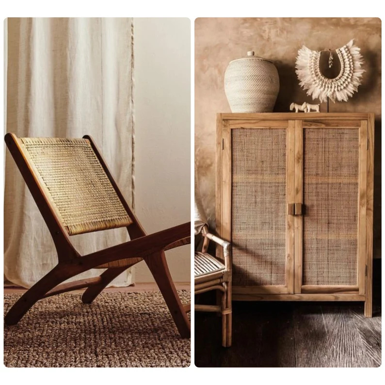 Vintage Radio Rattan Webbing Dark Color for DIY Project  | Etsy | Etsy (US)