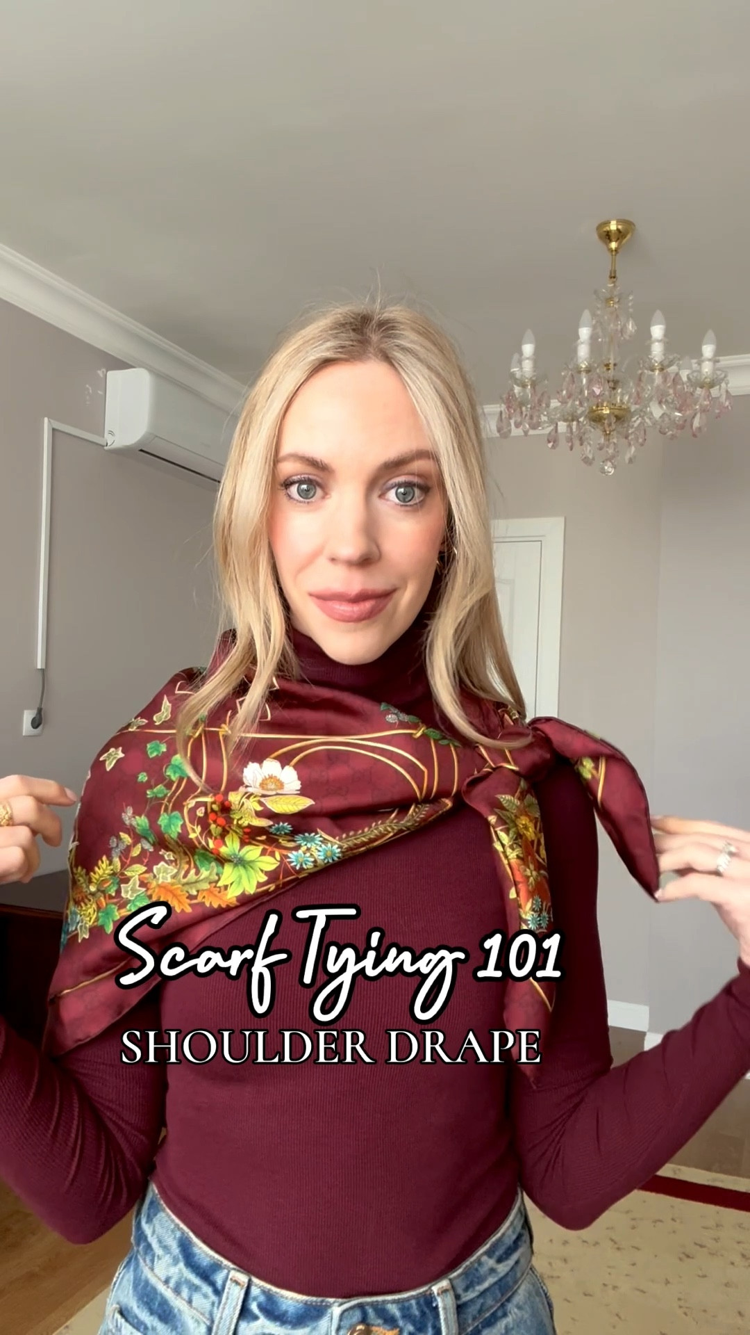 Silk scarf tying, scarf tutorial, silk scarf outfit 

#LTKSeasonal #LTKMidsize #LTKOver40