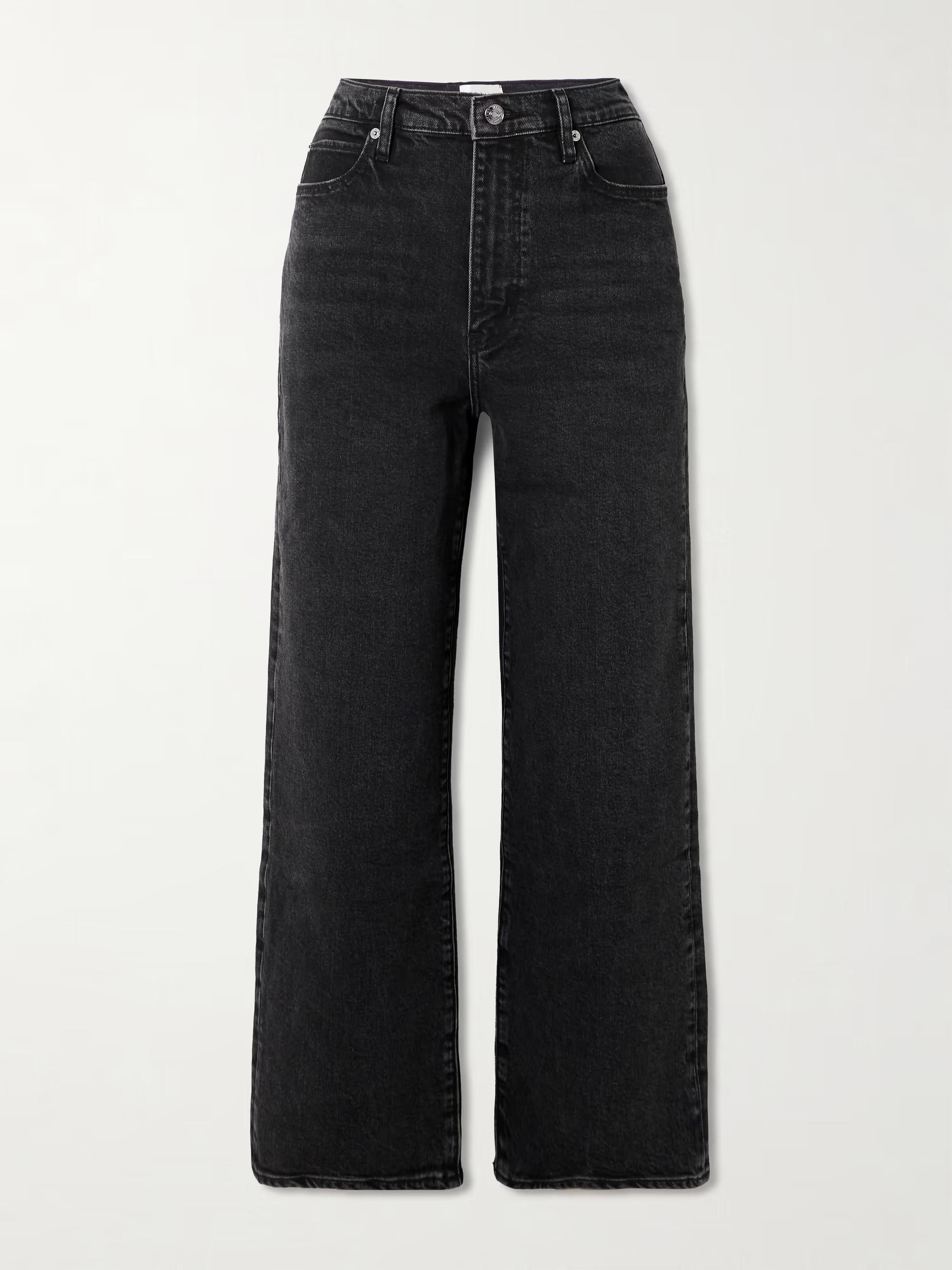 The Wide cropped high-rise wide-leg jeans | NET-A-PORTER (US)
