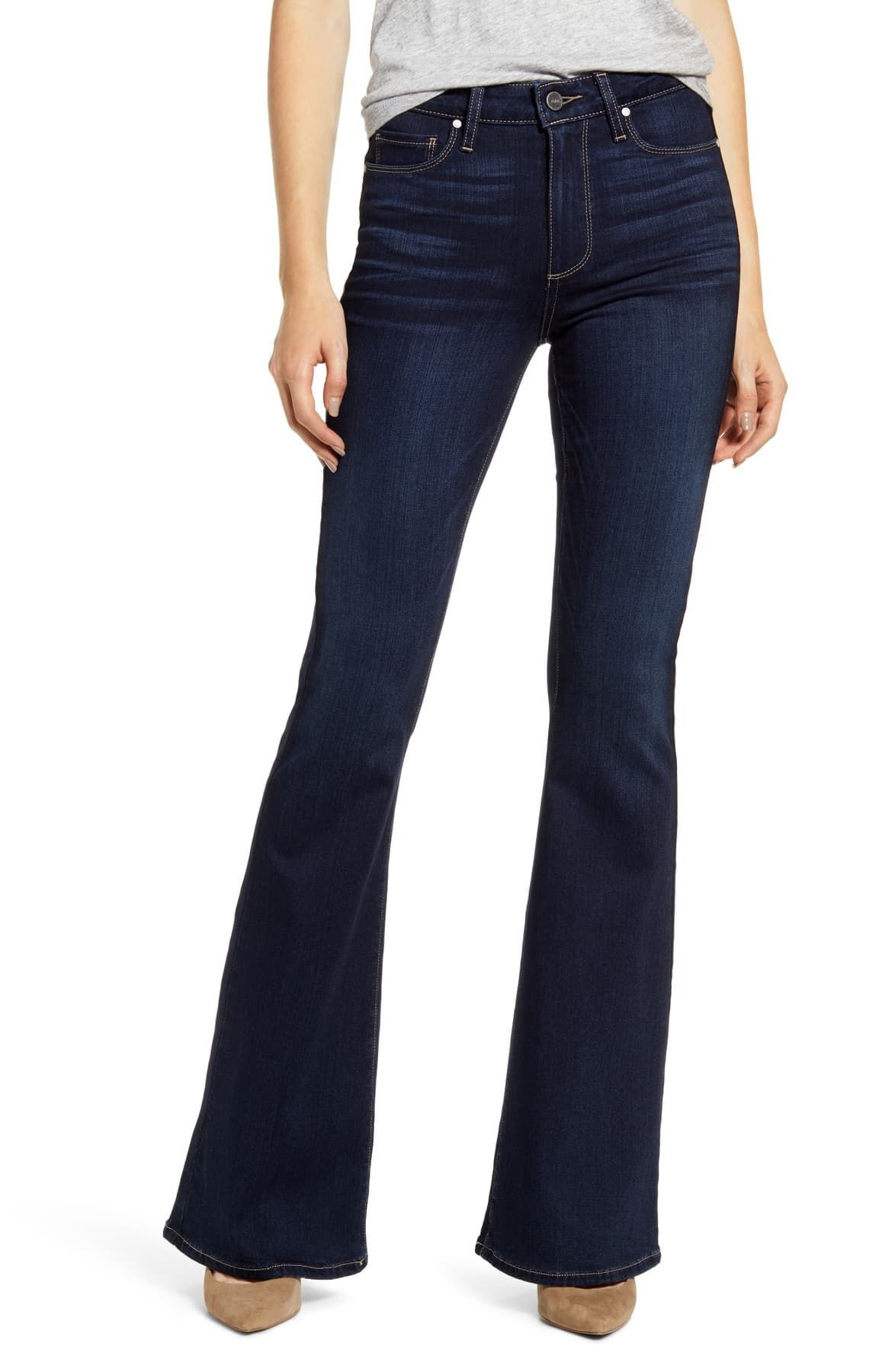 Transcend Bell Canyon High Waist Flare Jeans | Nordstrom Rack