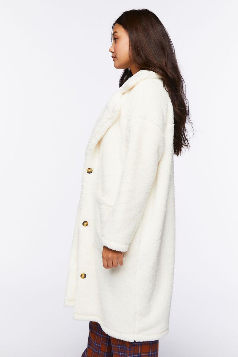 Fleece Longline Coat | Forever 21 (US)