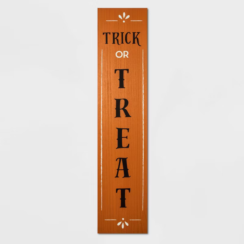 47" Reversible Trick or Treat/Hello Fall Halloween Sign - Hyde & EEK! Boutique™ | Target