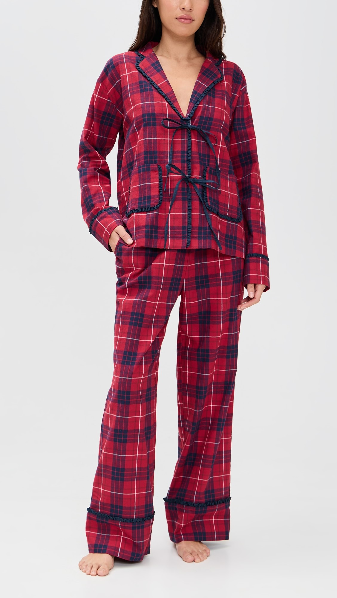 The Steffy Flannel Pajama Set | Shopbop