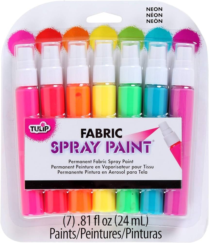 TULIP Fabric Spray Sets 31424 SOP Multi Mini Neon 7Pk, 0.81 Fl Oz (Pack of 7) | Amazon (US)