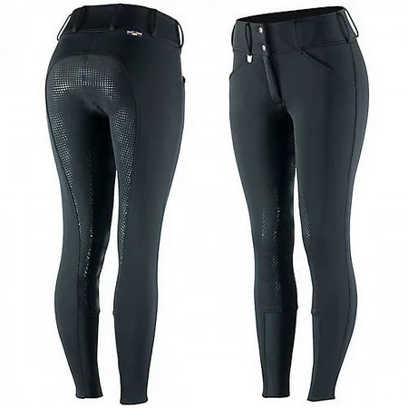 Horze Grand Prix Thermo Soft FS Breech 26 Black | Walmart (US)